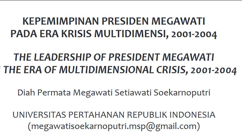 Isi Karya Ilmiah Megawati untuk Jadi Profesor Kehormatan Unhan: Puji Kepemimpinan Era Presiden Mega