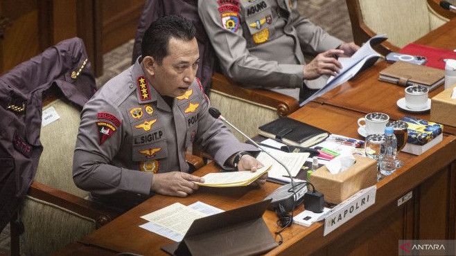 'DPR Itu Memang Paling Hobi Adu Mulut', Bambang Wuryanto Minta Kapolri Listyo Sigit Memaklumi
