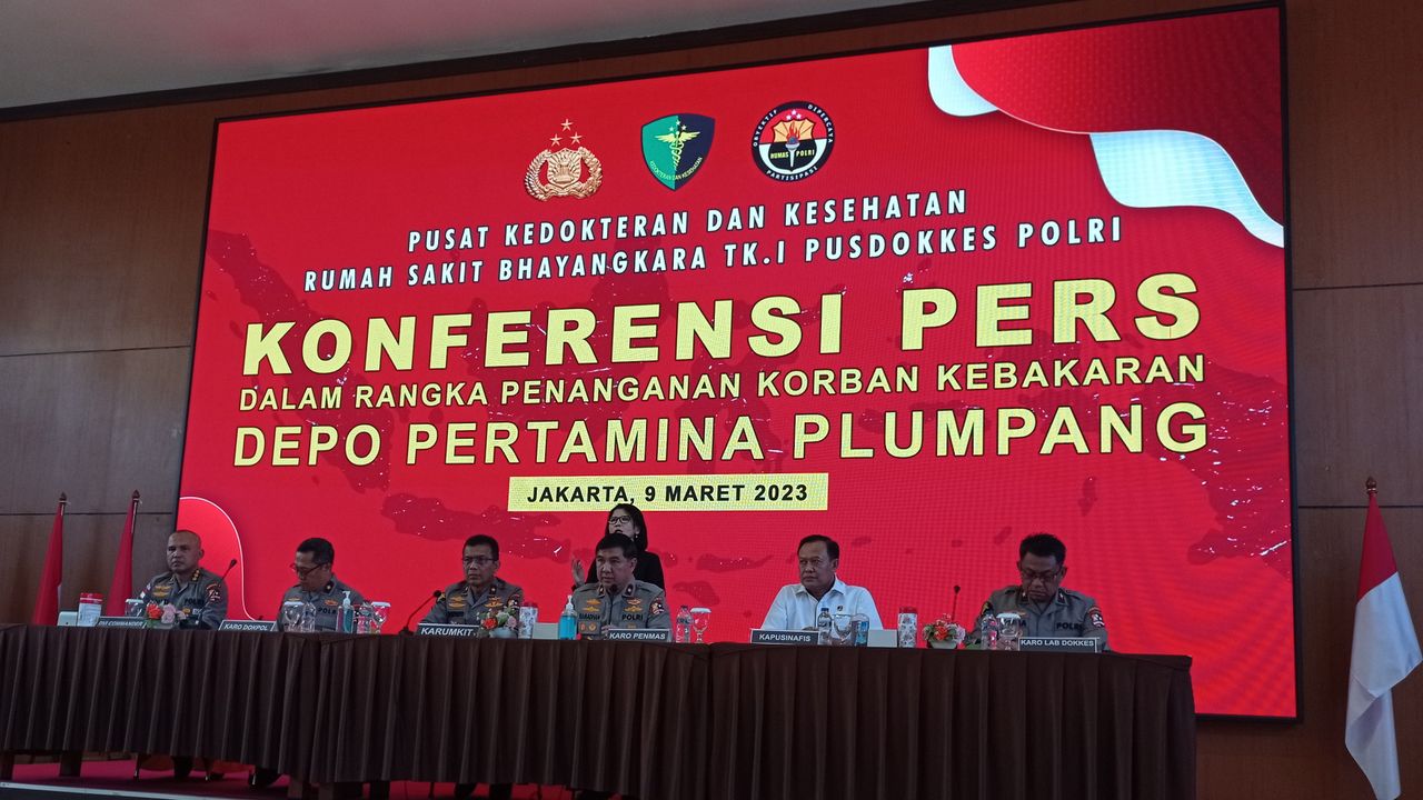 DVI Polri Telah Identifikasi Seluruh Korban Tewas Kebakaran Depo Pertamina Plumpang Jakut