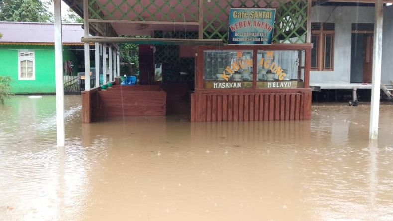 Penampakan 14 Desa Terdampak Banjir di Kapuas Hulu, 10 Rumah Rusak Berat