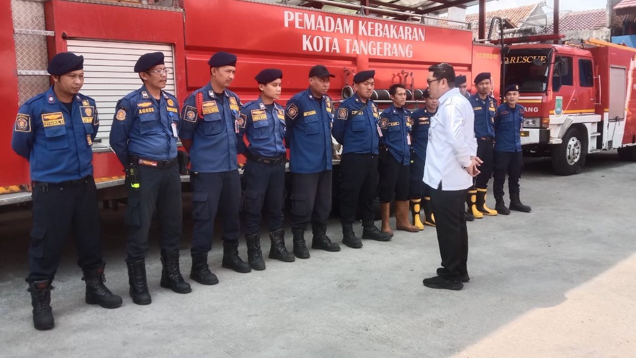Cuaca Panas Ekstrem di Kota Tangerang, BPBD Siagakan Personel Cegah Timbulnya Kebakaran