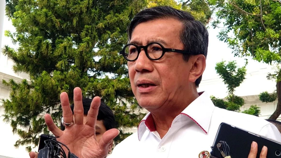 Ditanya Siap Direshuffle Jokowi, Yasonna: Aku Sangat Siap