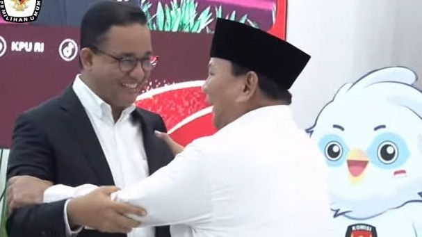 Prabowo Roasting Anies-Muhaimin Saat Pidato Kemenangan: Saya Tahu Senyum Anda Berat