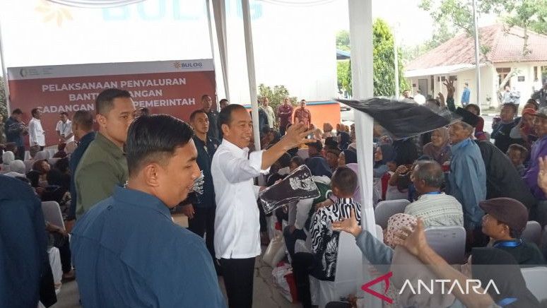 Jokowi Pastikan Bantuan Beras dari Pemerintah Berkualitas Premium, Bukan Beras Medium
