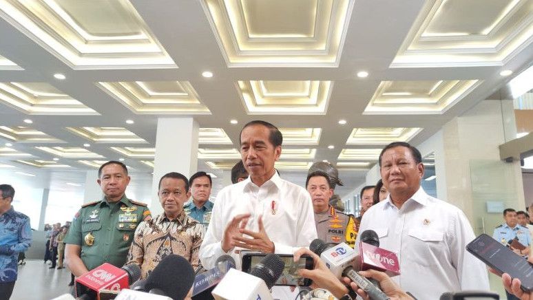Soal Oposisi, Jokowi: Ditanyakan Saja Kepada PDIP
