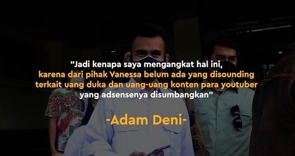 Sindiran Adam Deni (Foto: Instagram/@adamdenigrk)