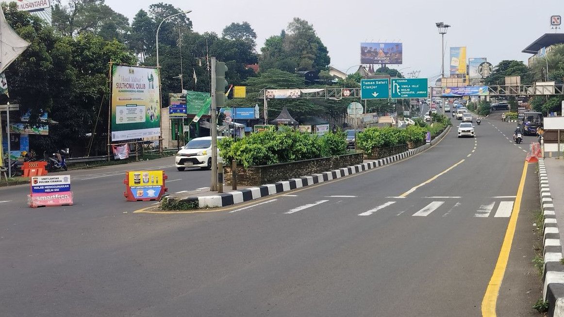 Antispasi Macet Saat Libur Panjang, Polisi Rekayasa Lalu Lintas di Jalur Puncak-Cipanas