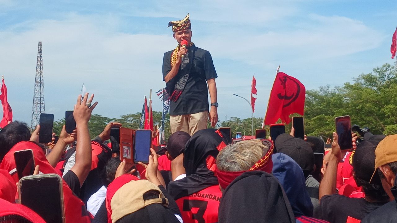 Sebut Lampung Salah Satu Basis Suara di Pulau Sumatera, Ganjar Siapkan Pasukan Jaga TPS
