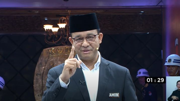 Anies Singgung Penguasa Gunakan Hukum Tidak Semestinya dalam Debat Perdana Capres 2024