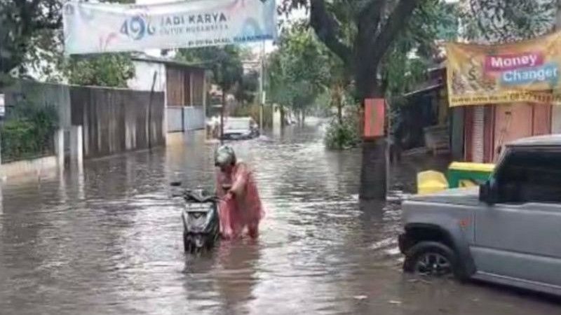 BPBD DKI: Lokasi Banjir di Jaksel Bertambah Jadi Delapan RT pada Jumat Sore