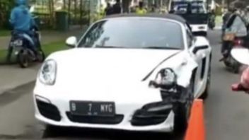 Pengemudi Mobil Porsche yang Viral karena Tabrak Motor di Tangerang Jadi Tersangka Tapi Tak Ditahan