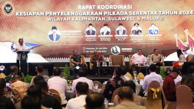 Sulsel Jadi Tuan Rumah Rakor Kesiapan Pilkada Kalimantan, Sulawesi, dan Maluku