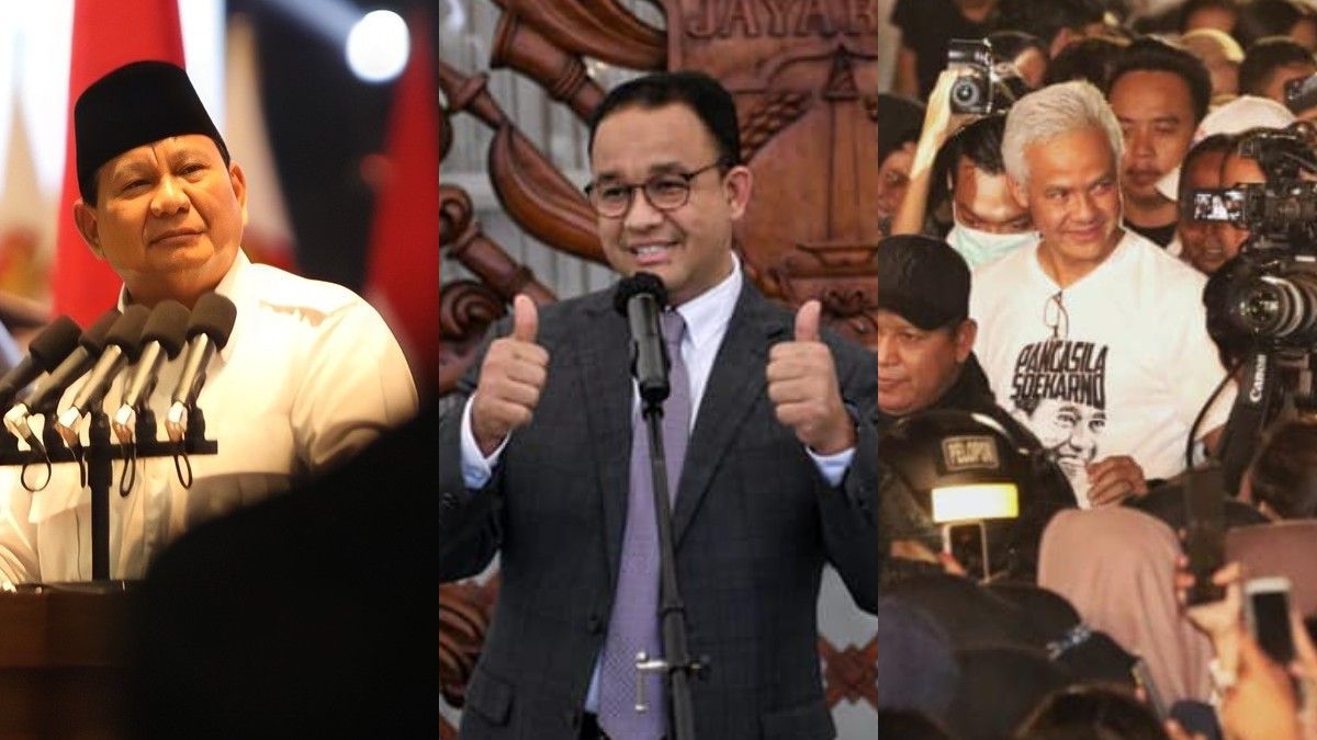 ISC Beberkan Beberapa Faktor Mengapa Prabowo, Ganjar, dan Anies Disukai