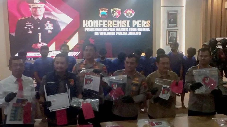 Polresta Banyumas Bongkar Kasus Judi Online Beromzet Bulanan Miliaran Rupiah