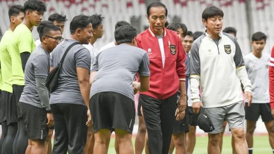 Jokowi Akan Saksikan Langsung Pertandingan Timnas Indonesia vs Australia di GBK Besok