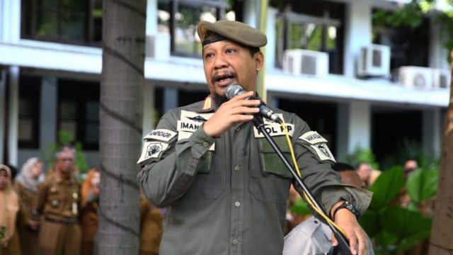 Satpol PP Makassar Banyak Temukan Pelanggaran Konsumsi Prasmanan di Hajatan Hotel
