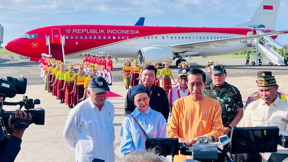 Jokowi Tinjau Gladi KTT Ke-42 ASEAN 2023 di Labuan Bajo