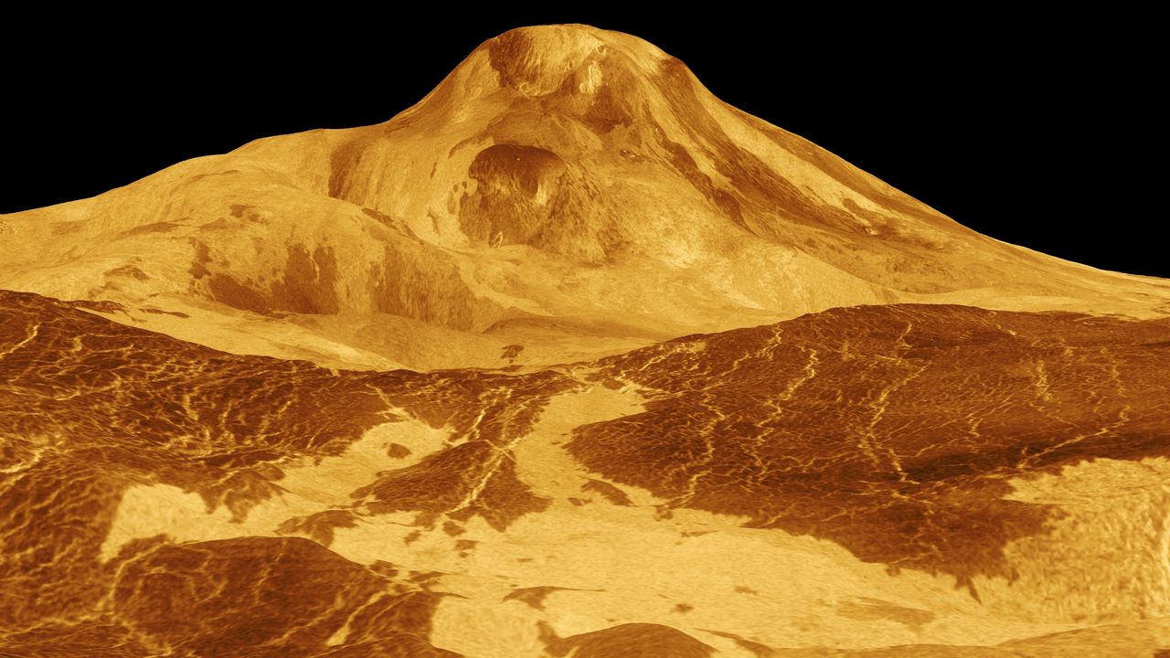 Ilmuan Temukan 37 Struktur gunung Api Aktif Ditemukan di Planet Venus