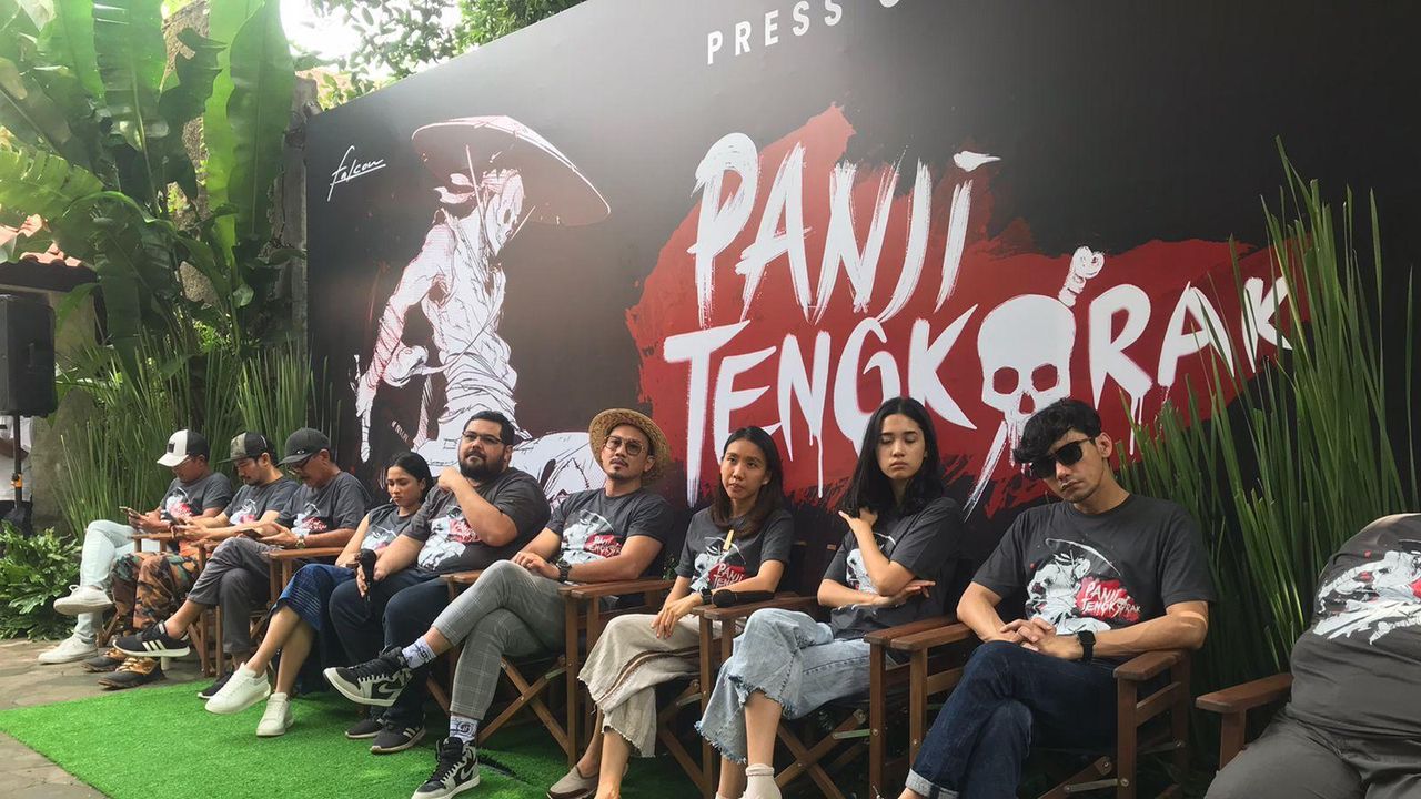 Konferensi pers film Panji Tengkorak (Foto: Era.id/Adelia Hutasoit)