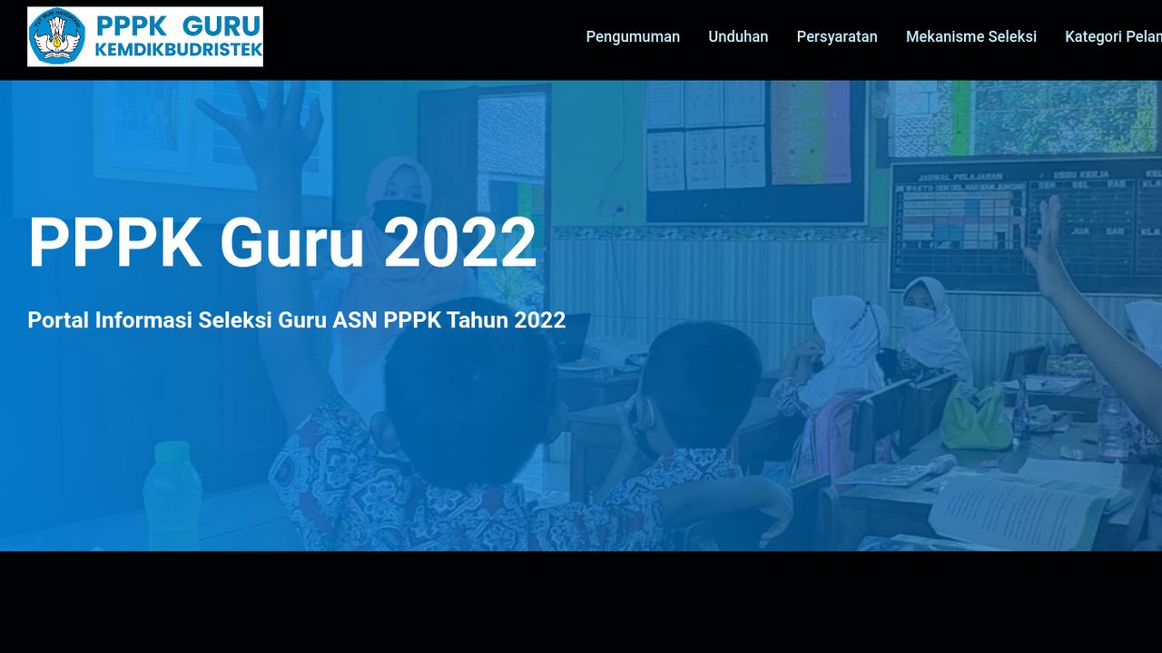 ASN PPPK Guru 2022 Dibuka, Berikut Syarat dan Cara Pendaftarannya