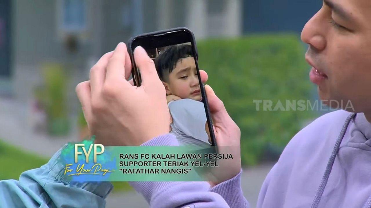 rafathar nangis (YouTube/Trans7 Official)