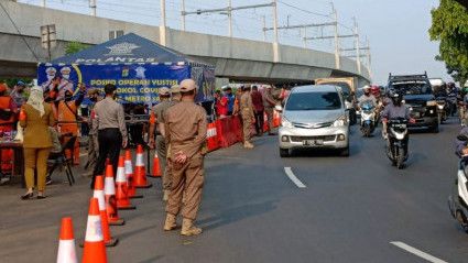 Hari Pertama PSBB Jakarta: Ada Warga 2 Kali Kena Razia