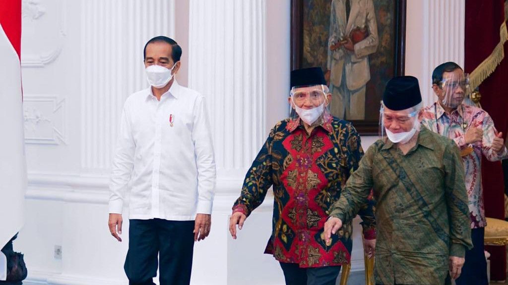 Temui Jokowi di Istana, TP3 Amien Rais Cs Bicara Ancaman Neraka Jahanam