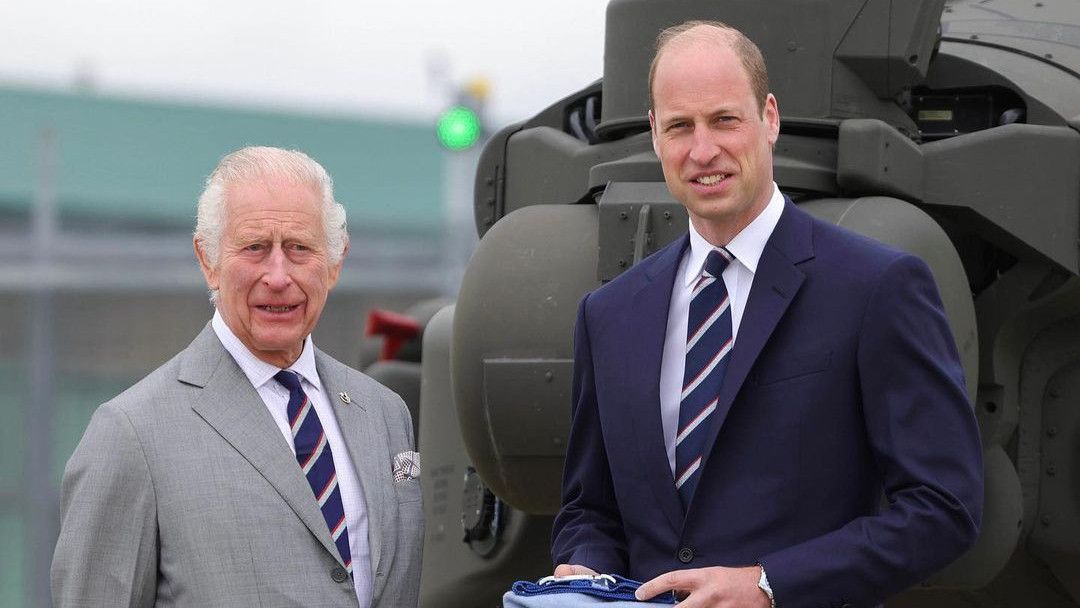 Lepas Jabatan Usai 32 Tahun, Raja Charles Tunjuk Pangeran William Isi Posisi Militer Senior
