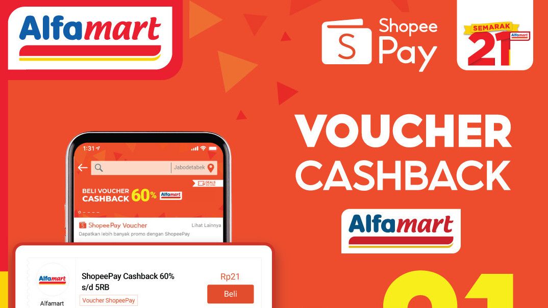 Sambut Akhir Pekan, Waktunya Nikmatin Promo Belanja Alfamart Pakai ShopeePay