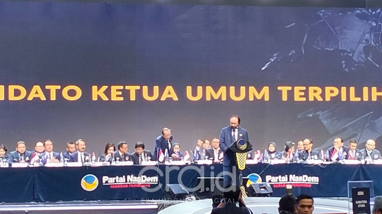 Terpilih Lagi Jadi Ketum NasDem, Surya Paloh: Bukan Hal yang Surprise