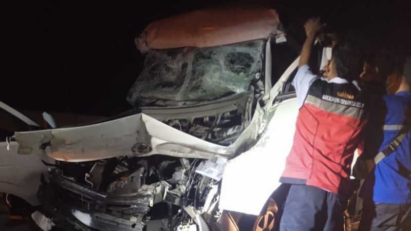 Bus Pemkot Bengkulu Pembawa Atlet Taekwondo Kecelakaan di Lampung, Sopirnya Tewas