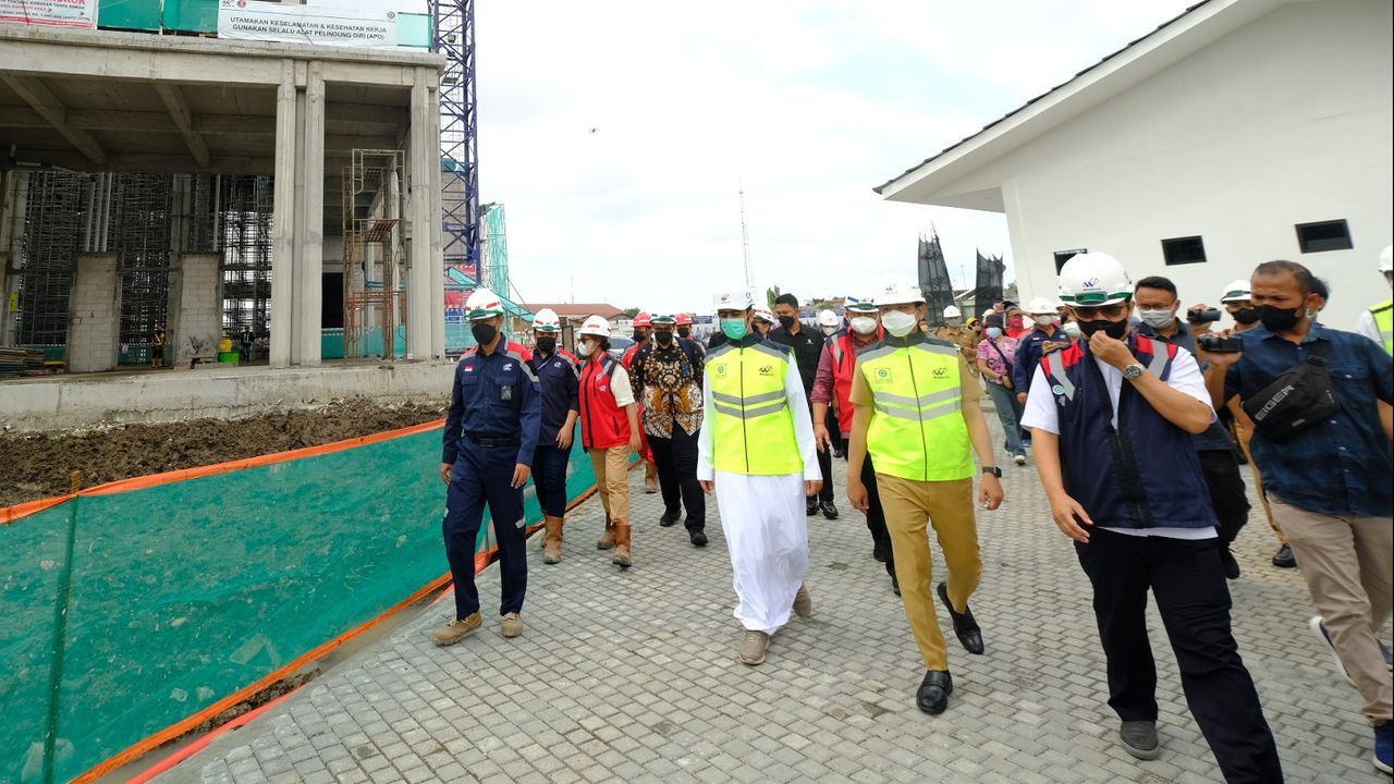 Progres Pembangunan Masjid Hadiah Pangeran UEA untuk Jokowi Capai 21 Persen