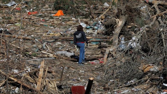 Badai Tornado di Alabama AS,  5 Orang Tewas