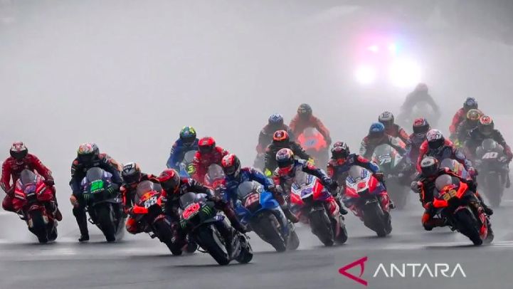 HUT ke-75 MotoGP Dirayakan di Sirkuit Silverstone, Pembalap ...