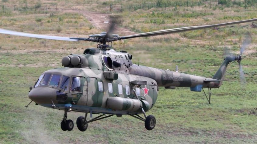 Helikopter Rusia Mi-8 yang Jatuh di Semenanjung Kamchatkan Ditemukan