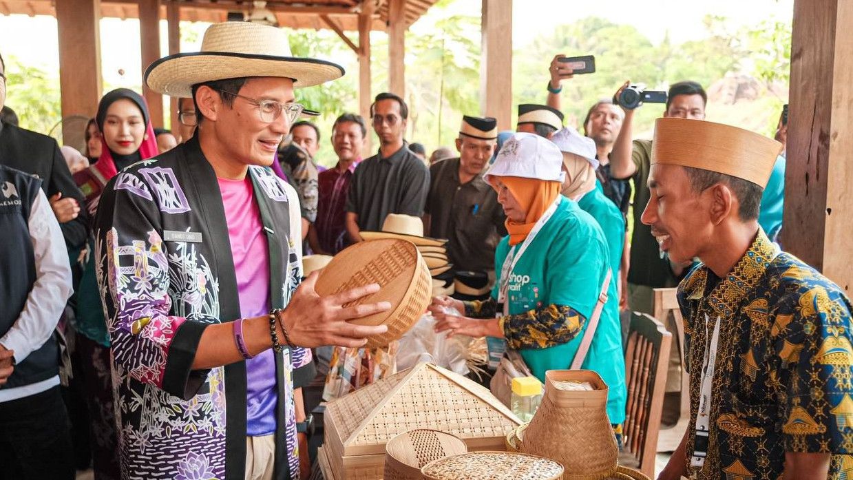 Menparekraf Dukung Upaya Kabupaten Tangerang Masuk Jejaring Kota Kreatif UNESCO