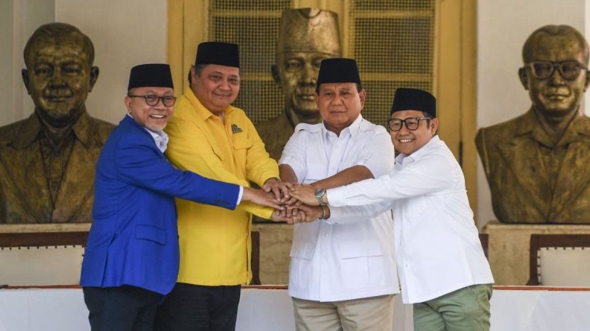 PAN dan Golkar Gabung, KKIR Ubah Nama Jadi Koalisi Indonesia Maju