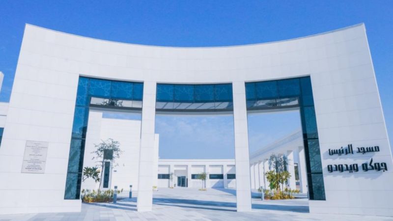 Indahnya Masjid Presiden Jokowi di Abu Dhabi