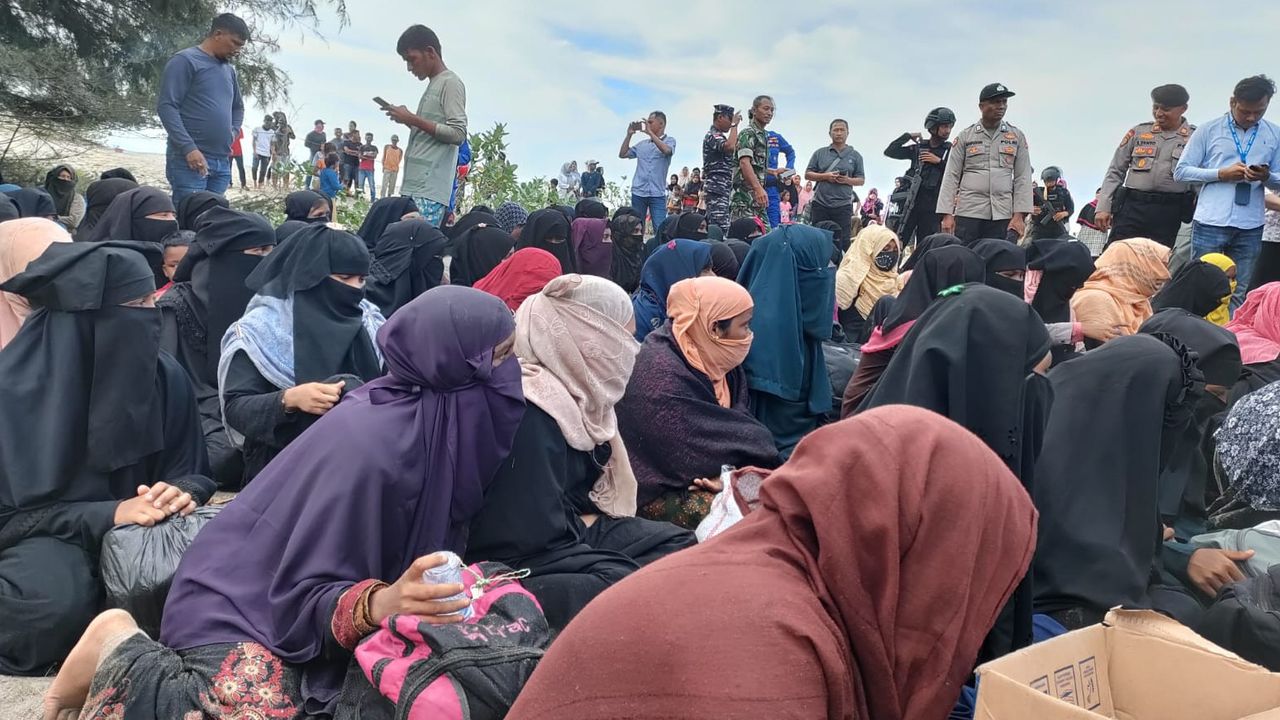 7 Lokasi di Aceh Tempat Masuknya Imigran Rohingya ke Indonesia Sejak Tahun 2015