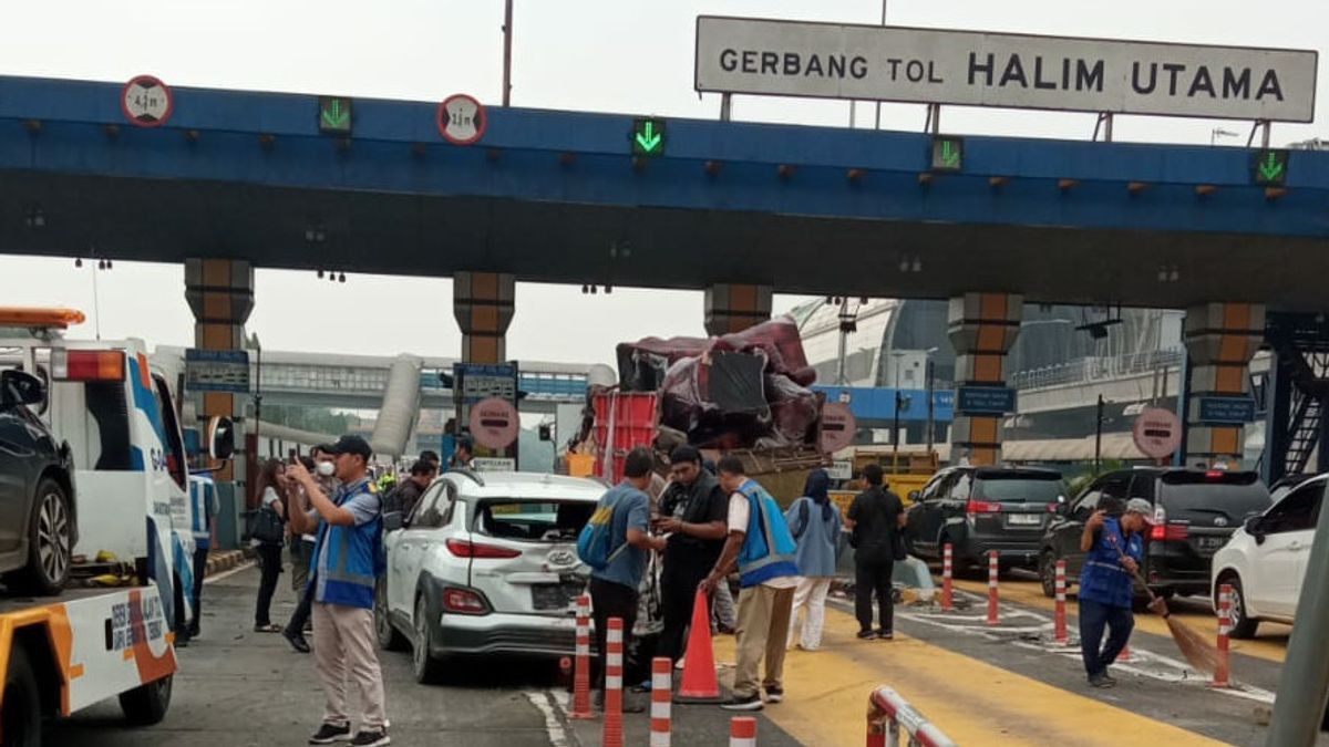 Sopir Truk Penyebab Kecelakaan Beruntun di Gerbang Tol Halim Tidak Punya SIM