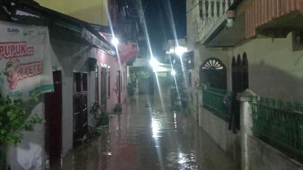 Penampakan Banjir Medan Mulai Surut, BPBD Imbau Warga Tetap Siaga Banjir Susulan
