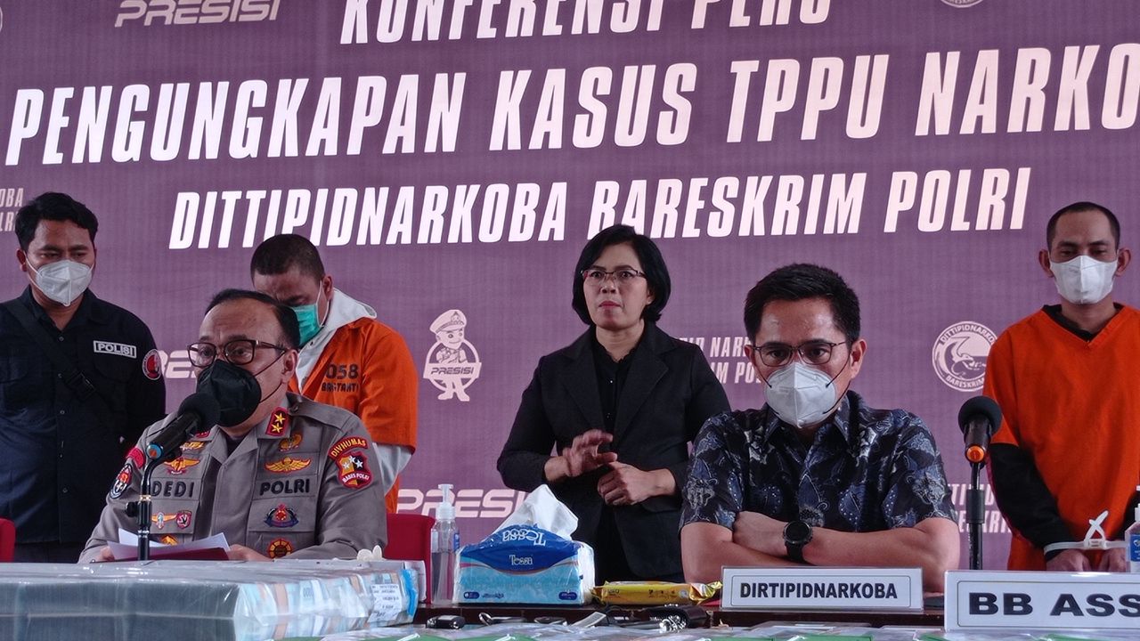 Ungkap TPPU Kasus Sabu, Polri Sita 5 Harley Hingga 46 Aset Tanah Tersangka