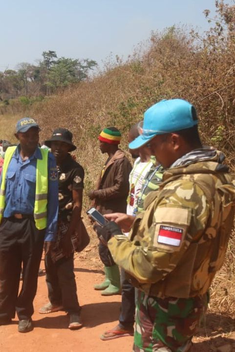 Aksi Prajurit TNI Evakuasi Korban Bandit Bersenjata di Kongo