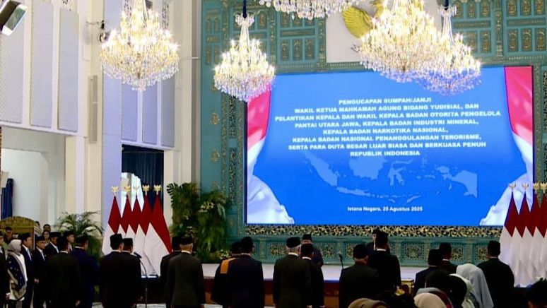 Presiden Prabowo Lantik Komjen Pol Eddy Hartono Sebagai Kepala BNPT