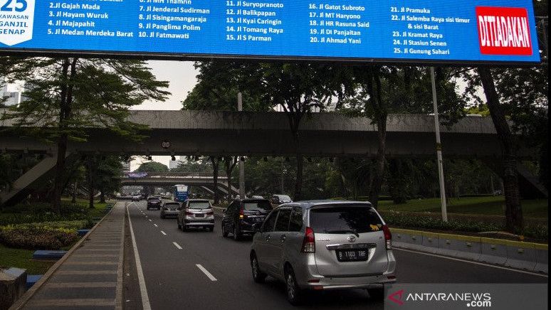 Peniadaan Ganjil-Genap di Jakarta DIteruskan Hingga 22 November