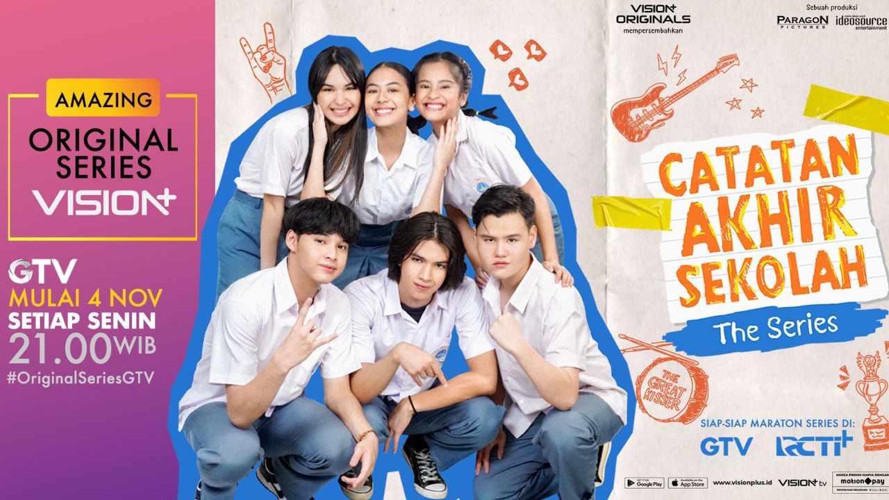 Siap Kembali ke Masa SMA? GTV Hadirkan Amazing Series yang Temani Senin Malammu