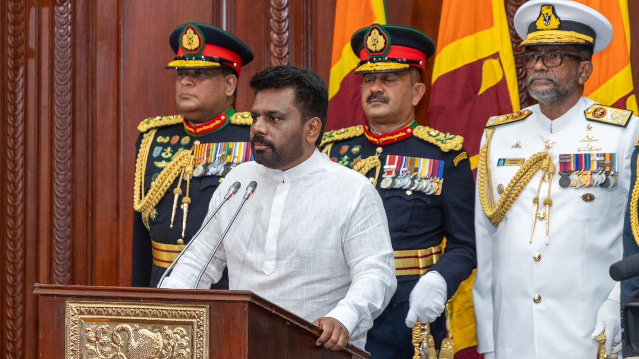 Resmi Dilantik Jadi Presiden Sri Lanka, Anura Kumara Janji Pulihkan Kepercayaan Publik