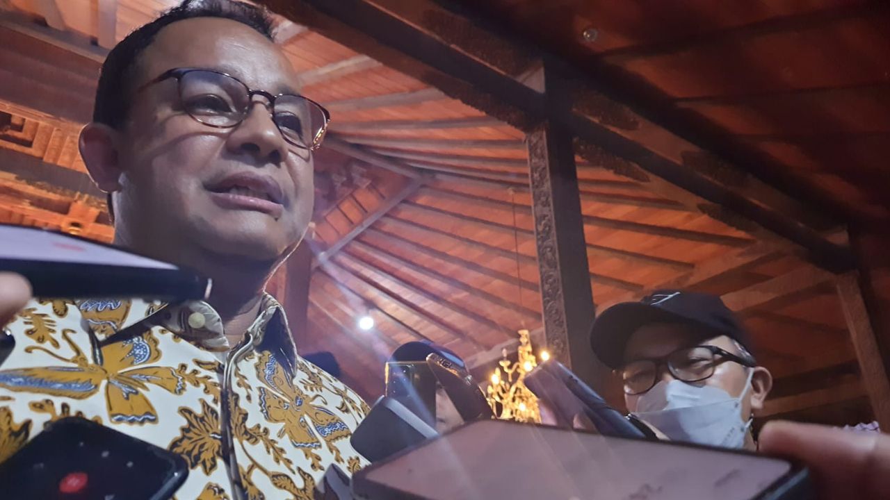 Ditanya soal Pertemuan Jokowi dan Surya Paloh,  Ini Respons Anies Baswedan