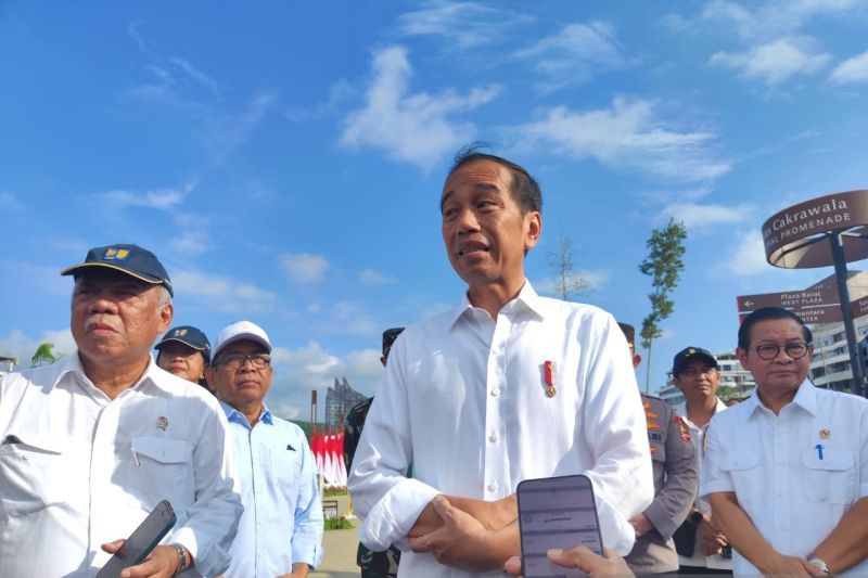 Jokowi Akhirnya Bisa Tidur Nyenyak di IKN, Bangun Pagi Langsung Lari