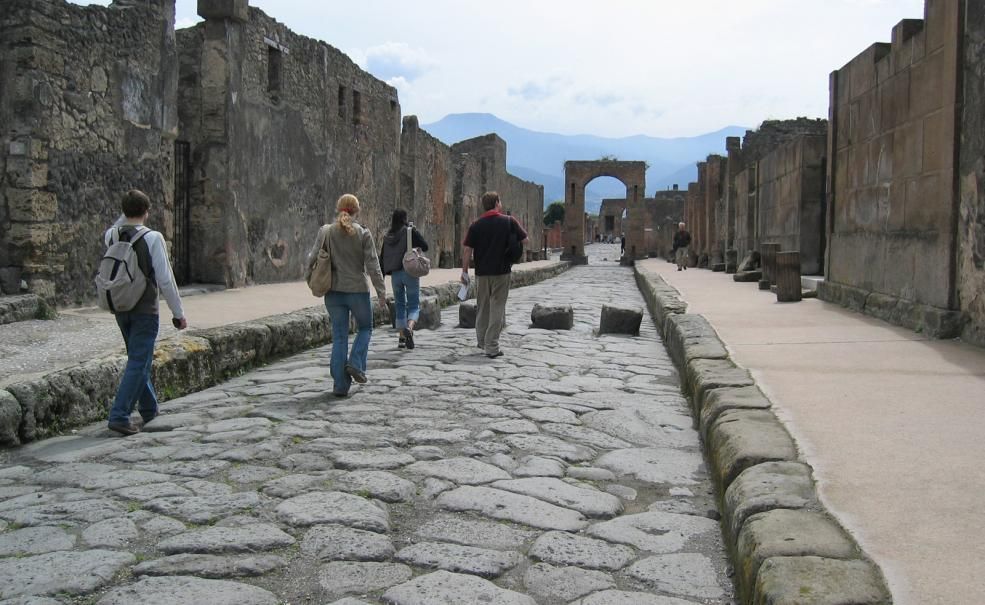 Situs sejarah Pompeii